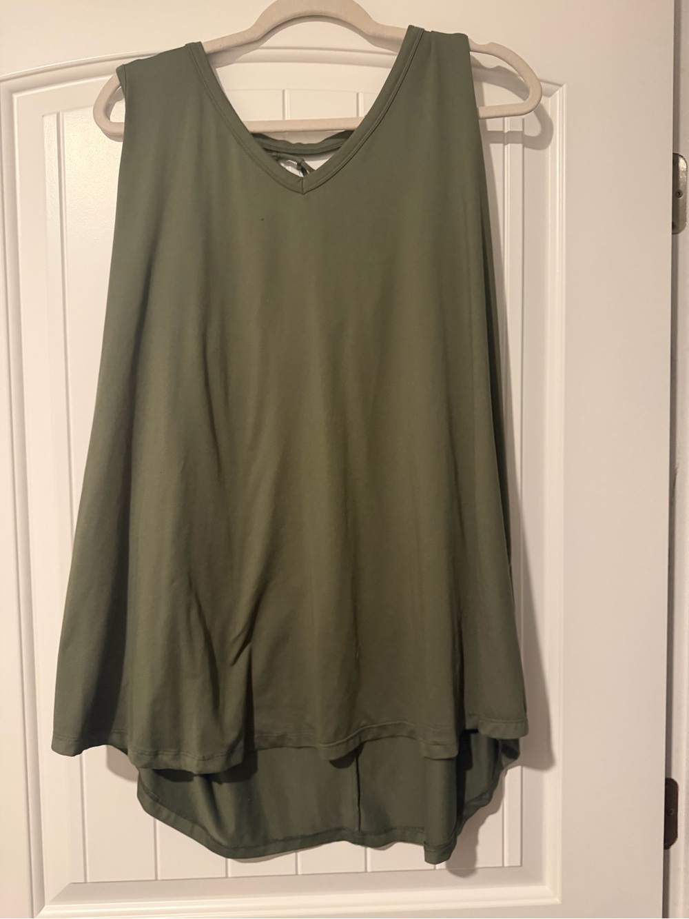 Lane Bryant Livi Olive Green Tank Top